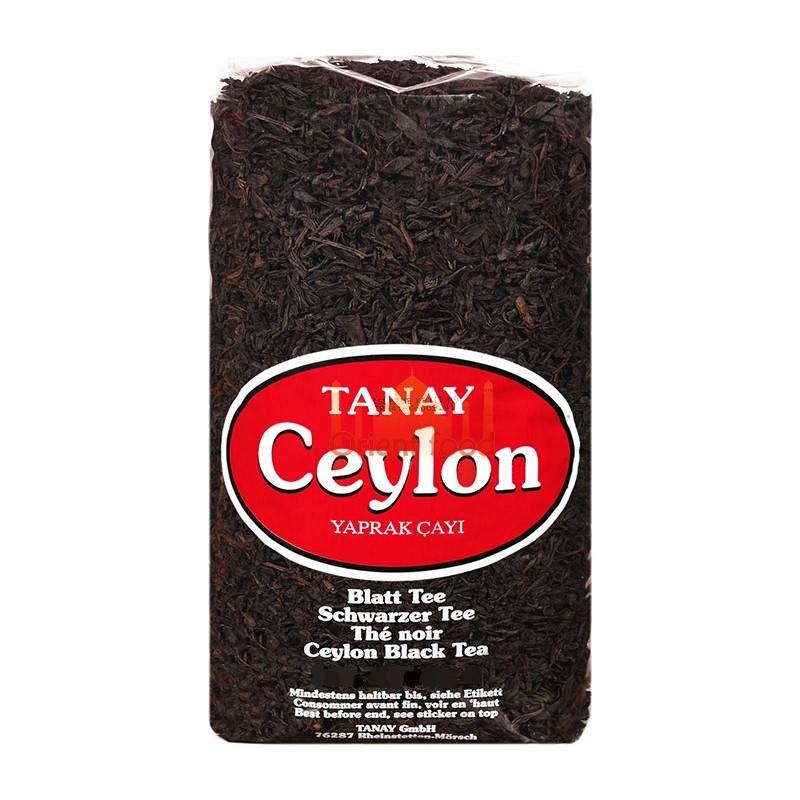 Černý ceylonský čaj sypaný Tanay 500g